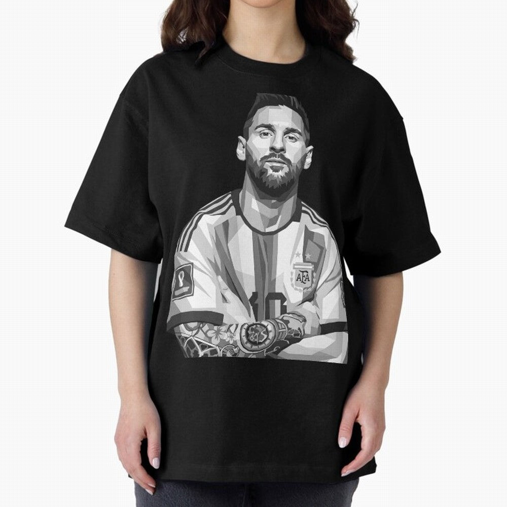 Messi grayscale Classic T-Shirt Cheer through Every Moment of FIFA World Cup 2026 Group Stage Spirit, Inspired by Brazil, Mbappe and Neymar, Retro Football Energy, Iconic Rivalries, Trophy Chase Drama and Stadium Atmosphere; Perfect for Fans,