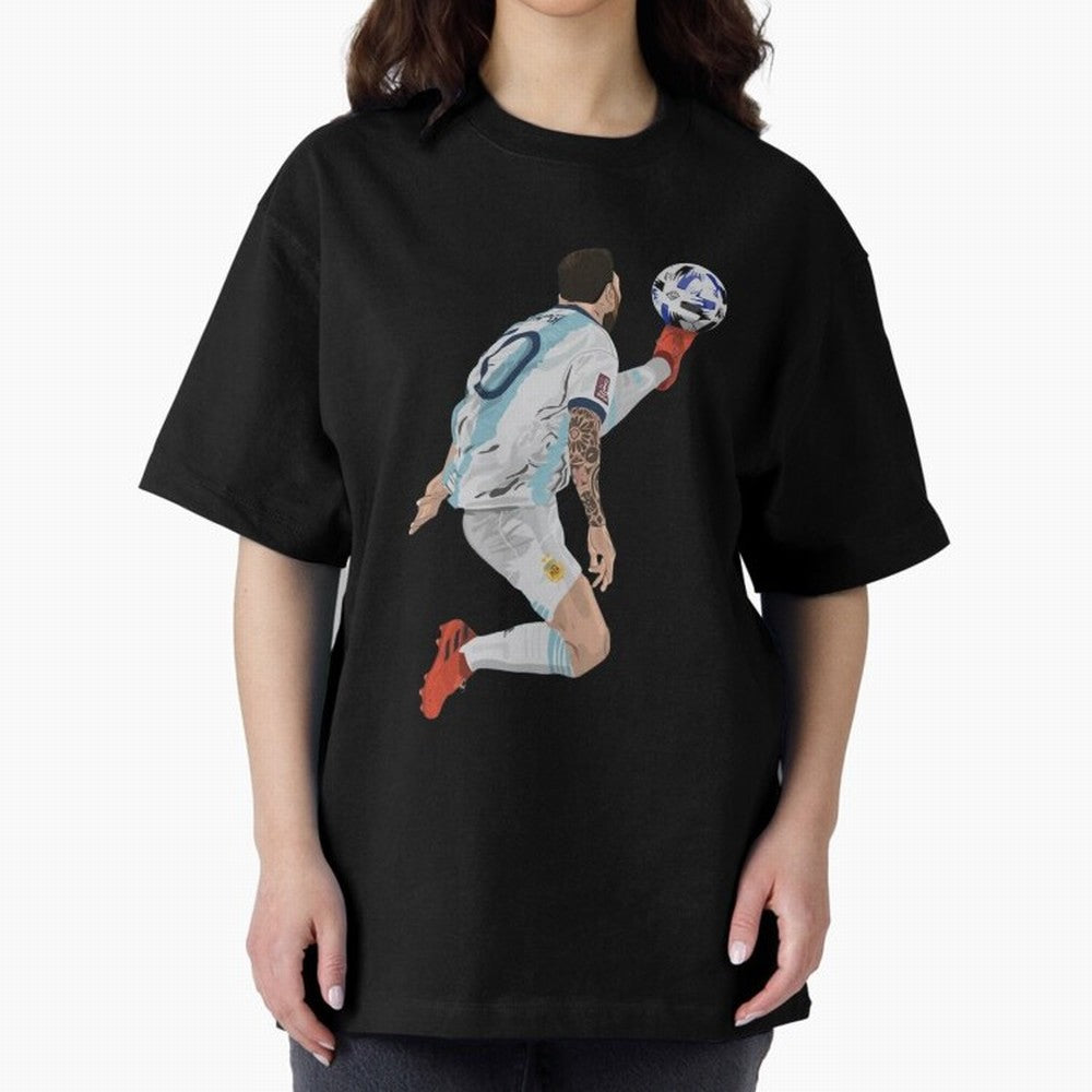 Messi - Lionel Messi Ball Classic T-Shirt Bring Bold Fan Energy to FIFA World Cup 2026 USA Canada Mexico for Fans of CR7 and Spain, Bringing Football History, Final Match Energy, Crowd Noise and Once in a Lifetime Moments; Ideal for Fans Who Follow