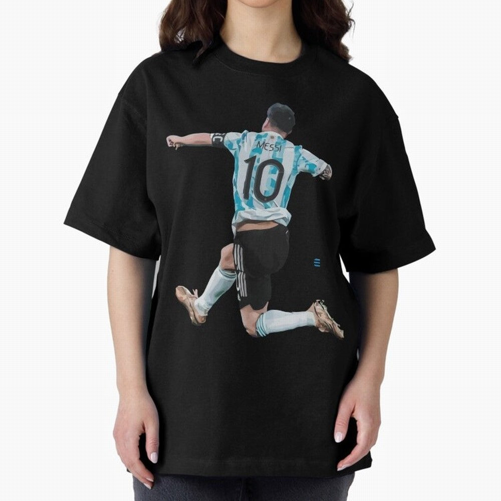 Messi 10 The Goat Oversized T-Shirt Make Game Day About the FIFA World Cup 2026 USA Canada Mexico Journey through Mbappe and Neymar Highlights, Argentina Pride, Football History, Final Match Energy, Crowd Noise and Once in a Lifetime Moments; Ideal
