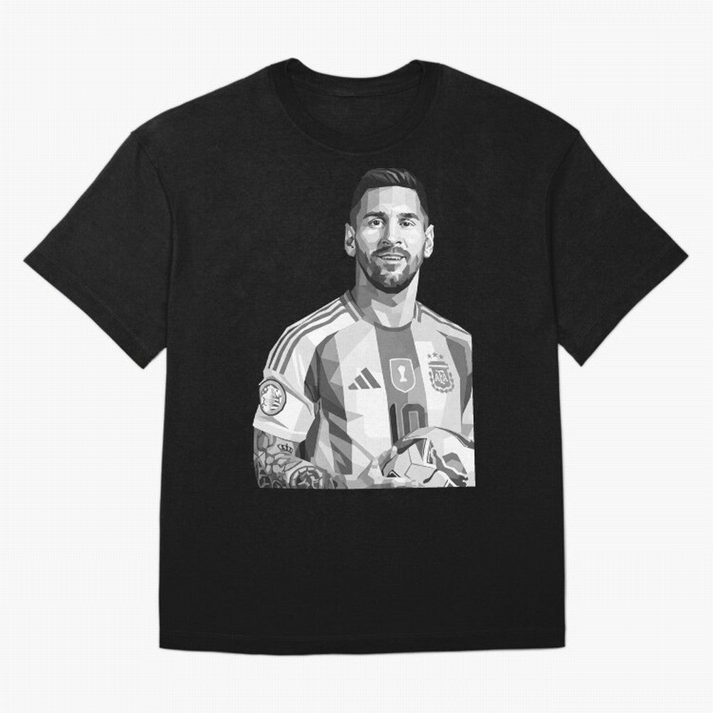Messi grayscale Classic T-Shirt Celebrate Every Goal in FIFA World Cup 2026 USA Canada Mexico Spirit, Featuring Spain and Netherlands, Mbappe and Neymar, Football History, Final Match Energy, Crowd Noise and Once in a Lifetime Moments; Great for