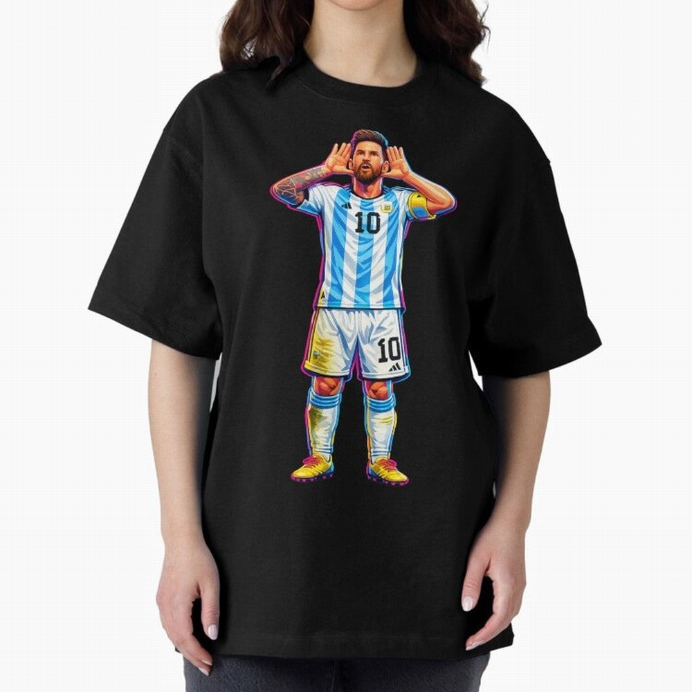 Messi Celebration Classic T-Shirt Celebrate the Road through the FIFA World Cup 2026 Journey through Neymar Highlights, France and Portugal Pride, Fan Favorite Moments, National Team Passion, Big Match Drama and Soccer History; Ideal for Passionate