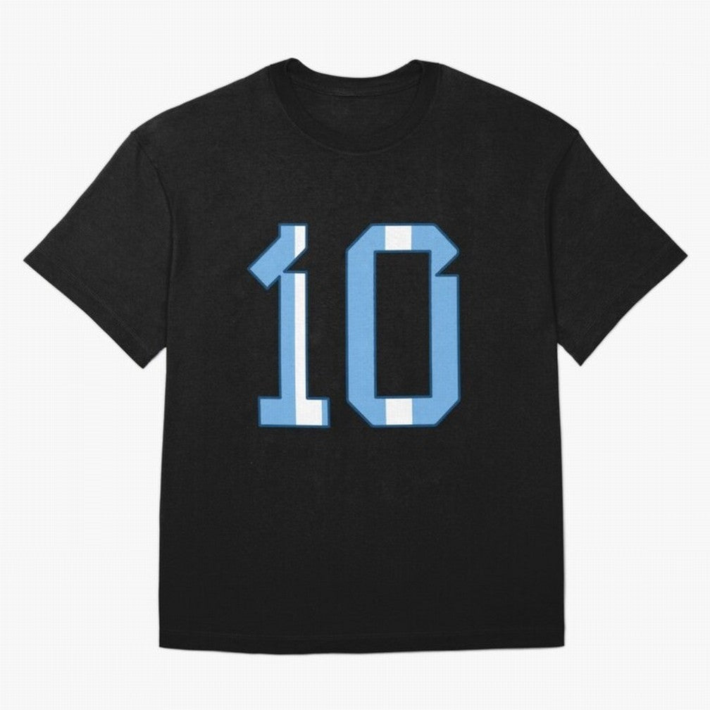 10 - Lionel Messi - Argentina Colours Baseball Cap Classic T-Shirt Fuel Match Day Hype around FIFA World Cup 2026, Messi, CR7 and Mbappe, Germany, Fan Favorite Moments, National Team Passion, Big Match Drama and Soccer History; Made for Die Hard