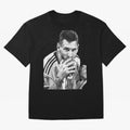 Messi grayscale Oversized T-Shirt Carry the Colors and Pride of FIFA World Cup 2026 USA Canada Mexico Inspired by Messi and Cristiano Ronaldo, Portugal Energy, Vintage Soccer Flavor, Modern Football Stars, National Flags and Final Night Emotion;