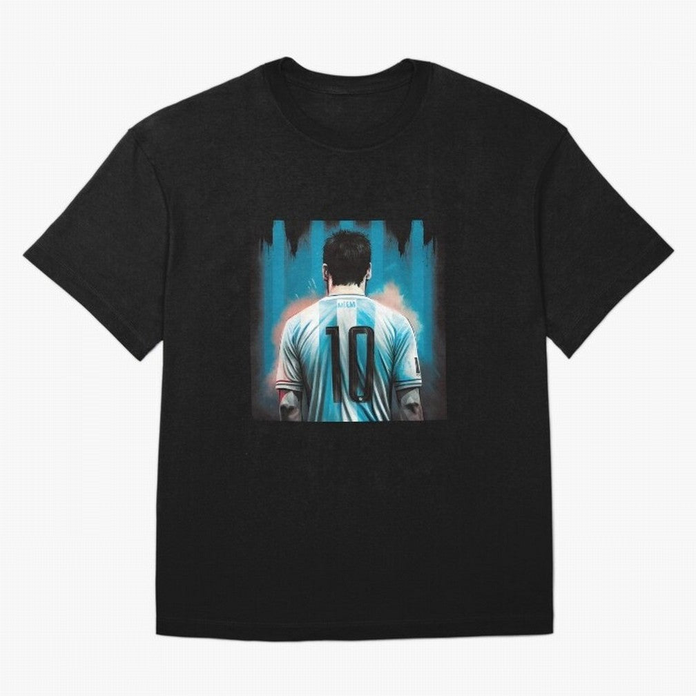 Lionel Messi Oversized T-Shirt Carry National Pride through FIFA World Cup 2026 Group Stage Spirit, Driven by Argentina and Brazil, Mbappe and Neymar, Match Day Excitement, Supporter Culture, Golden Goals and Global Football Passion; Built for