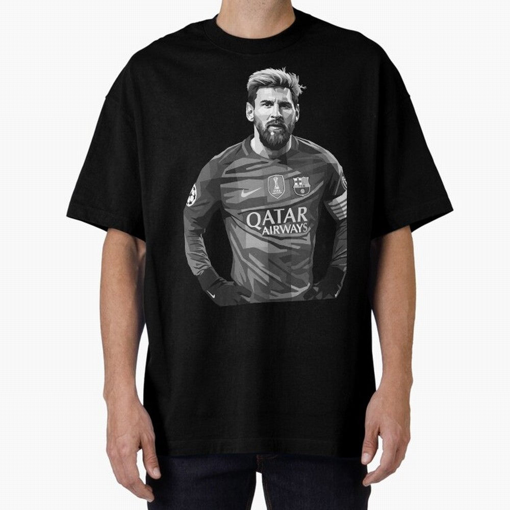 Messi grayscale Classic T-Shirt Embrace FIFA World Cup 2026 Group Stage Spirit, with France and Portugal, CR7 and Messi, Supporter Pride, Iconic Celebrations, Legendary Names and Global Match Day Energy; Perfect for Supporters Who Want Bold