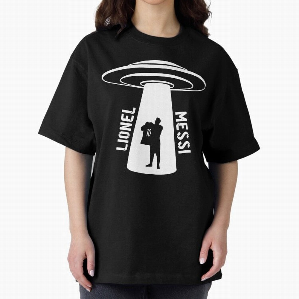 Messi - Alien Classic T-Shirt Follow the Road to FIFA World Cup 2026 USA Canada Mexico with Messi, Neymar and Mbappe, England and Germany Energy, Championship Spirit, Famous Goals, Roaring Crowds and International Football Unity; Built for