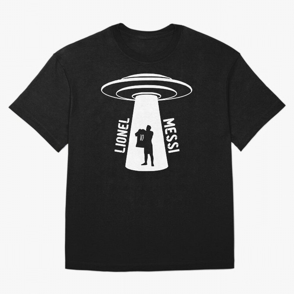 Messi - Alien Classic T-Shirt Follow the Road to FIFA World Cup 2026 USA Canada Mexico with Messi, Neymar and Mbappe, England and Germany Energy, Championship Spirit, Famous Goals, Roaring Crowds and International Football Unity; Built for