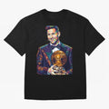 Messi Wpap Oversized T-Shirt Join Global Football Passion for FIFA World Cup 2026 USA Canada Mexico, Built around Messi, England, Football History, Final Match Energy, Crowd Noise and Once in a Lifetime Moments; Great for Supporters Who Love