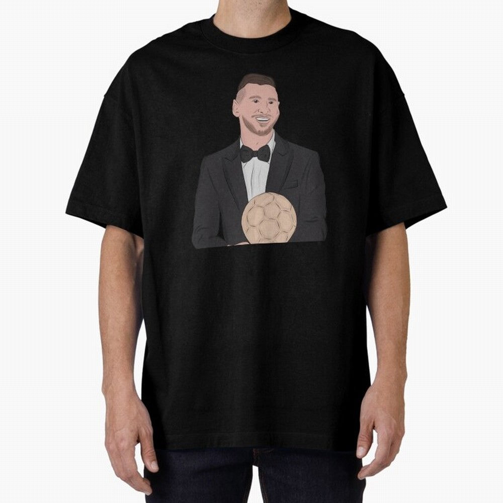 Lionel Messi 2023 Ballon d'Or Classic T-Shirt Celebrate Supporters United by FIFA World Cup 2026 USA Canada Mexico Highlighting Mbappe and Neymar, Argentina Energy, Game Day Rituals, Football Legends, Country Pride and the Road to the Final; Ideal