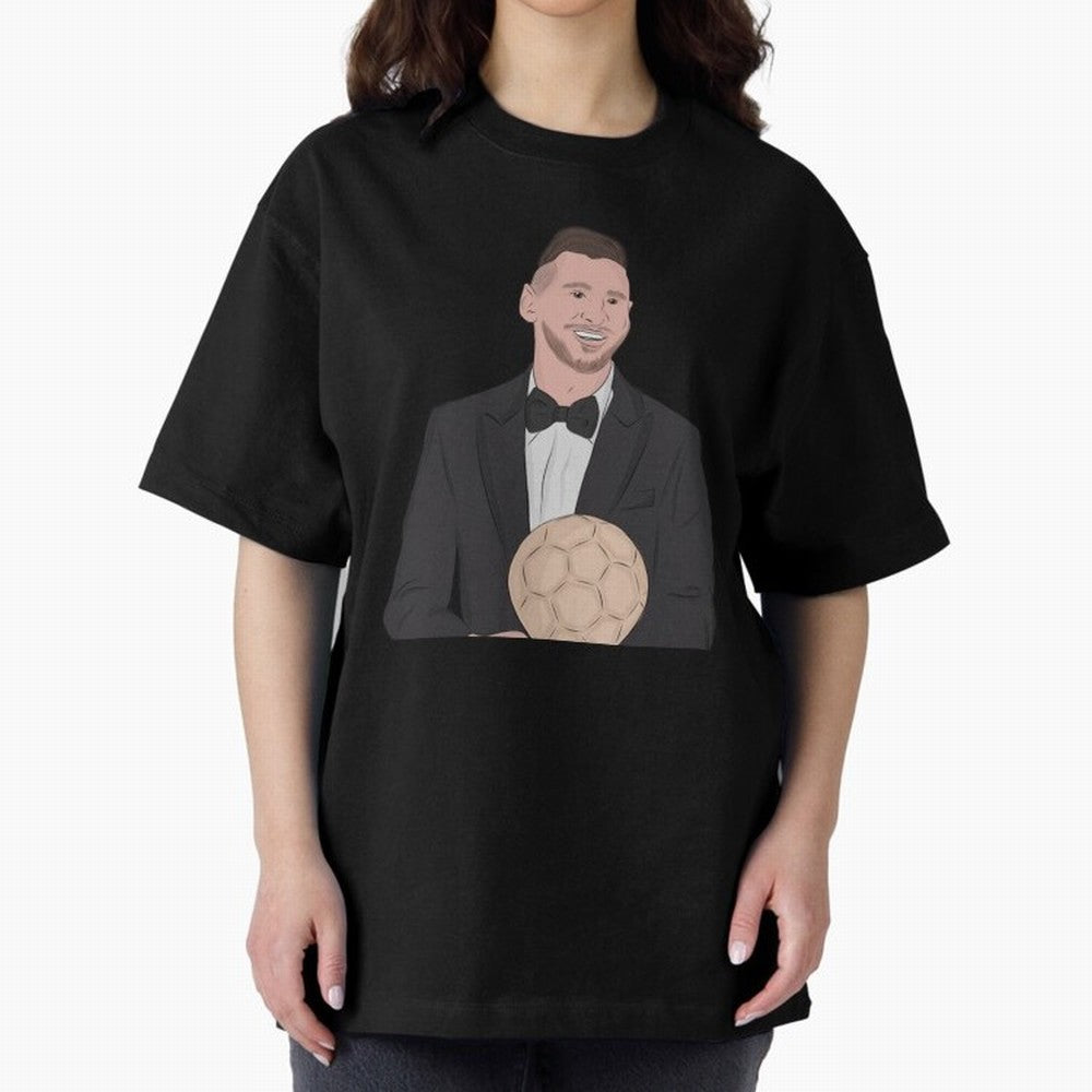 Lionel Messi 2023 Ballon d'Or Classic T-Shirt Celebrate Supporters United by FIFA World Cup 2026 USA Canada Mexico Highlighting Mbappe and Neymar, Argentina Energy, Game Day Rituals, Football Legends, Country Pride and the Road to the Final; Ideal