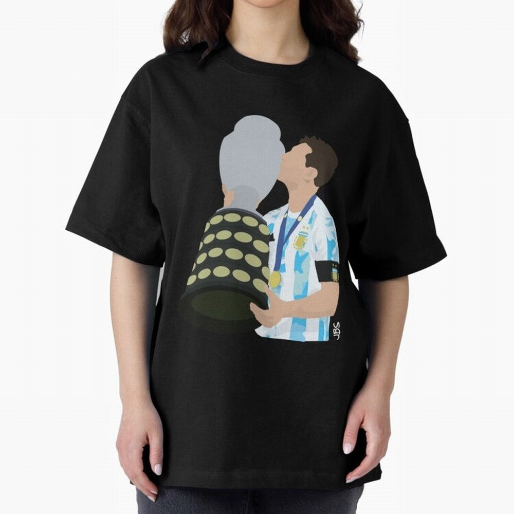 Lionel Messi Champion of America Classic T-Shirt Keep the Match Day Mood of FIFA World Cup 2026 USA Canada Mexico for Fans of Haaland and Mbappe and Brazil, Bringing Worldwide Fan Energy, Dramatic Goals, Stadium Lights and Championship
