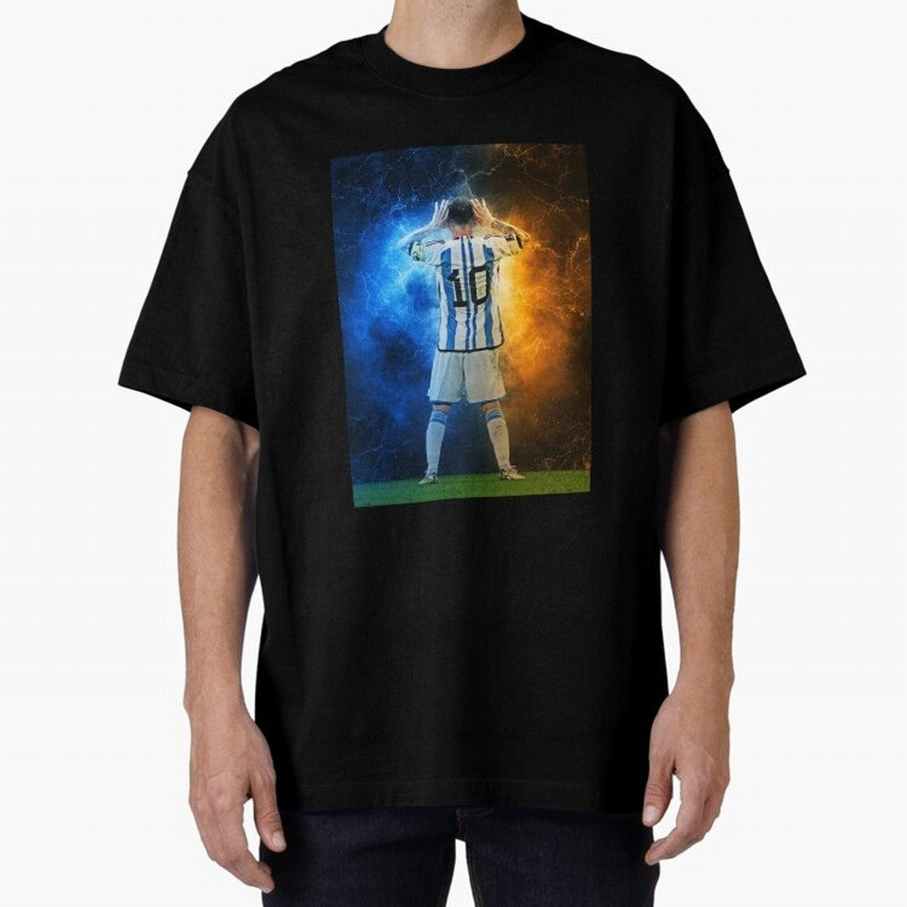 LIONEL MESSI ARGENTINA NATIONAL Classic T-Shirt Feel the Trophy Chase of FIFA World Cup 2026 Group Stage Spirit, Highlighting France, Messi, Classic Soccer Heritage, Championship Pressure, Fan Loyalty and International Pride; Great for Supporters