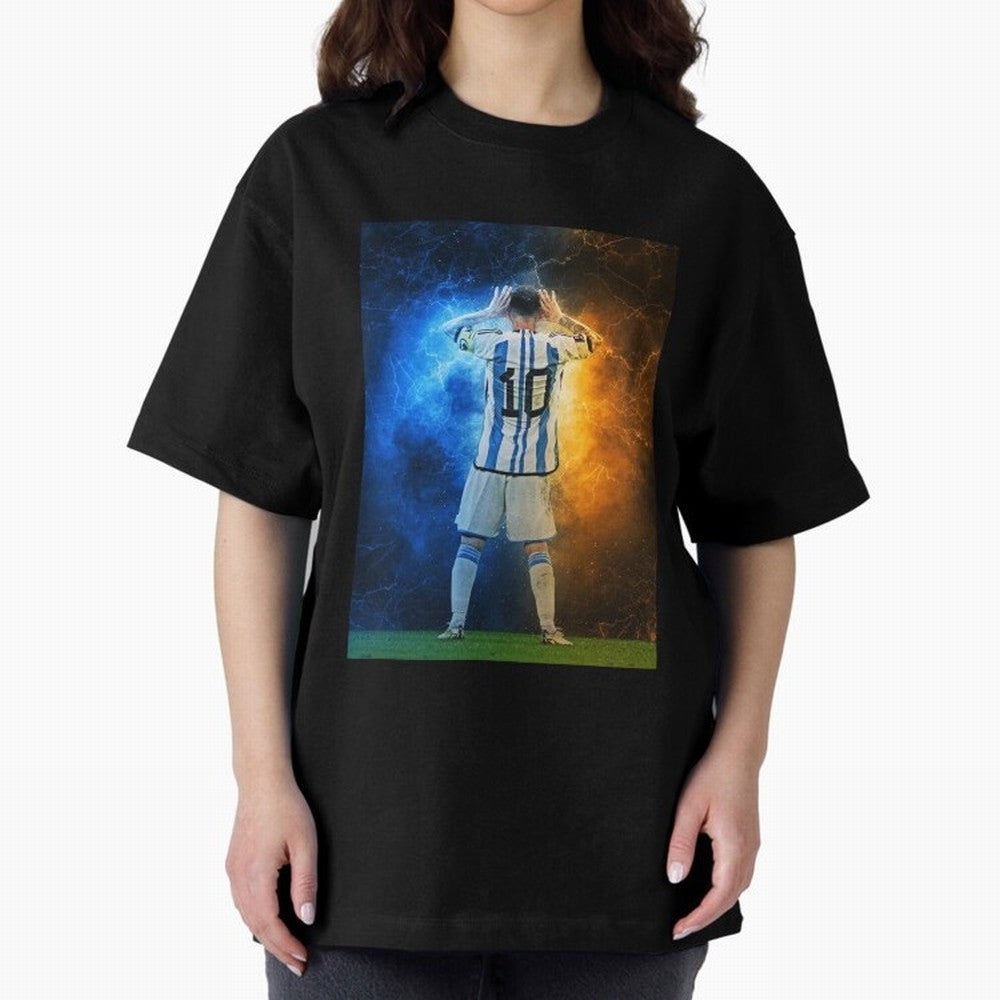 LIONEL MESSI ARGENTINA NATIONAL Classic T-Shirt Feel the Trophy Chase of FIFA World Cup 2026 Group Stage Spirit, Highlighting France, Messi, Classic Soccer Heritage, Championship Pressure, Fan Loyalty and International Pride; Great for Supporters