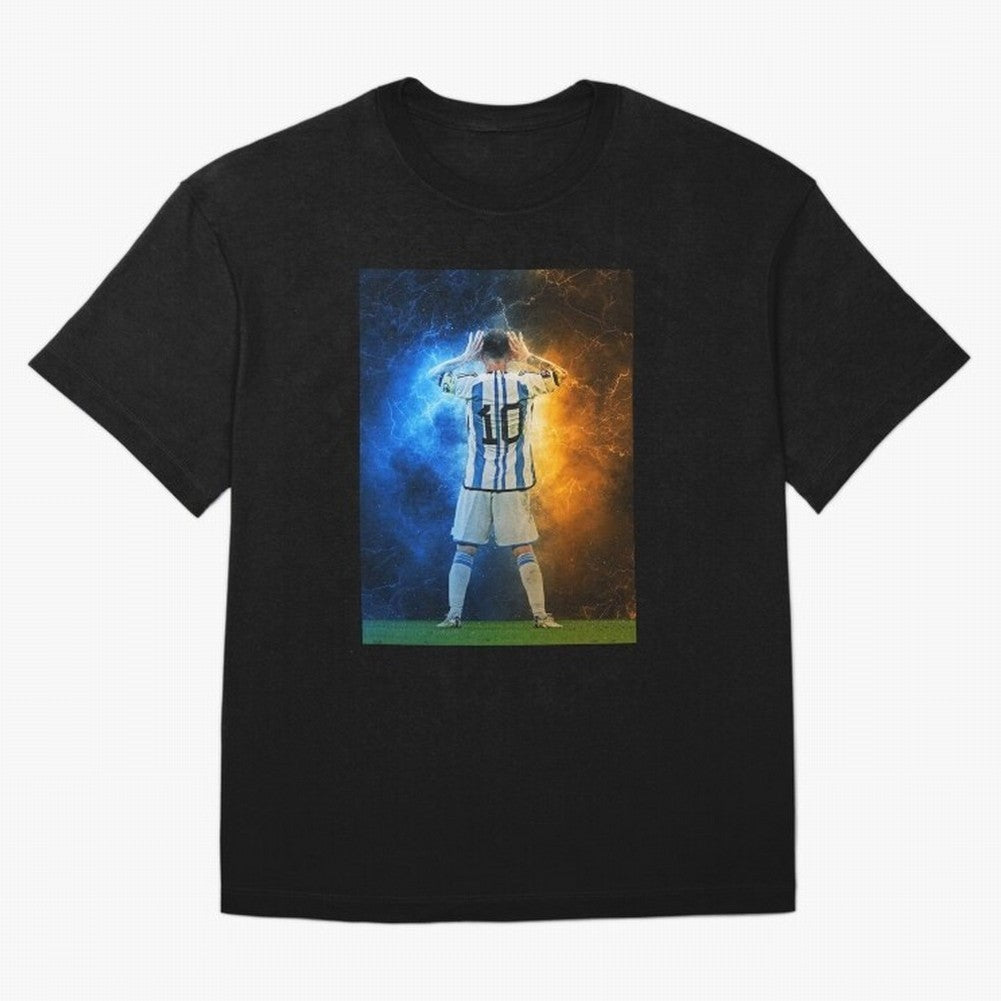 LIONEL MESSI ARGENTINA NATIONAL Classic T-Shirt Feel the Trophy Chase of FIFA World Cup 2026 Group Stage Spirit, Highlighting France, Messi, Classic Soccer Heritage, Championship Pressure, Fan Loyalty and International Pride; Great for Supporters