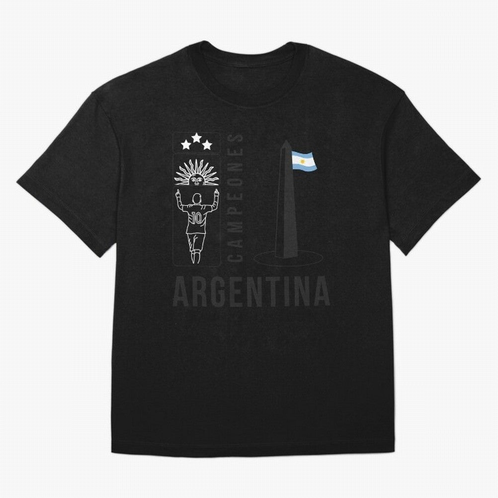 Argentina Campeon Classic T-Shirt Bring a Champion Mindset to FIFA World Cup 2026 USA Canada Mexico Spirit, Inspired by Netherlands, Mbappe, Stadium Chants, National Pride, Trophy Dreams and Unforgettable Football Memories; Perfect for People Who