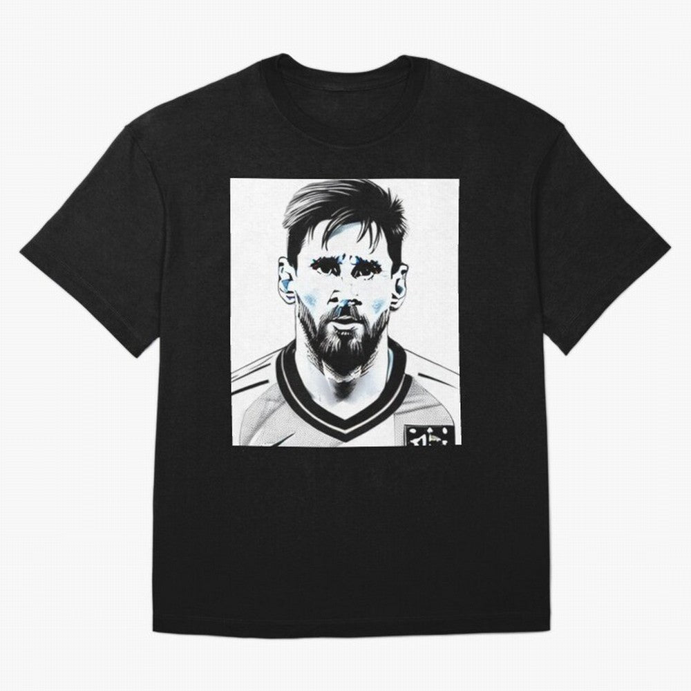 Lionel Messi Oversized T-Shirt Support Your Favorite Stars during FIFA World Cup 2026 USA Canada Mexico for Fans of Neymar and Portugal, Spain and Germany, Bringing Soccer Culture, Superstar Moments, National Team Dreams and Competitive Fire; Ideal