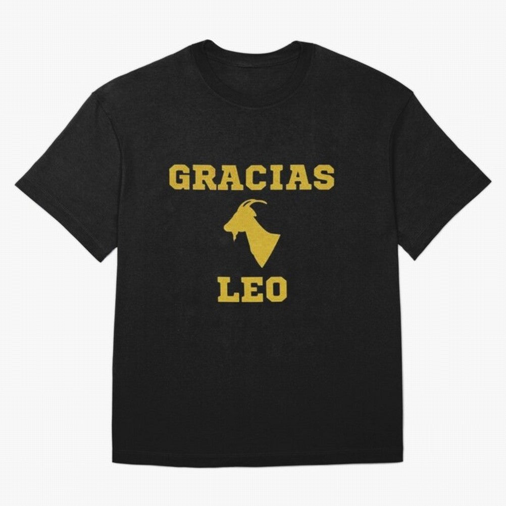 Gracias Leo| Perfect Gift For you and friends Classic T-Shirt Honor Football Greatness during Match Day Hype around FIFA World Cup 2026 USA Canada Mexico, Mbappe, England, Global Supporter Spirit, Legendary Goals, National Colors and Tournament