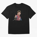 Messi T-Shirt ¡ª ¡°Young Messi¡± Graphic Tee Classic T-Shirt Follow Every Goal of Match Day Hype around FIFA World Cup 2026 USA Canada Mexico, Mbappe, Portugal, Worldwide Fan Energy, Dramatic Goals, Stadium Lights and Championship Celebrations;