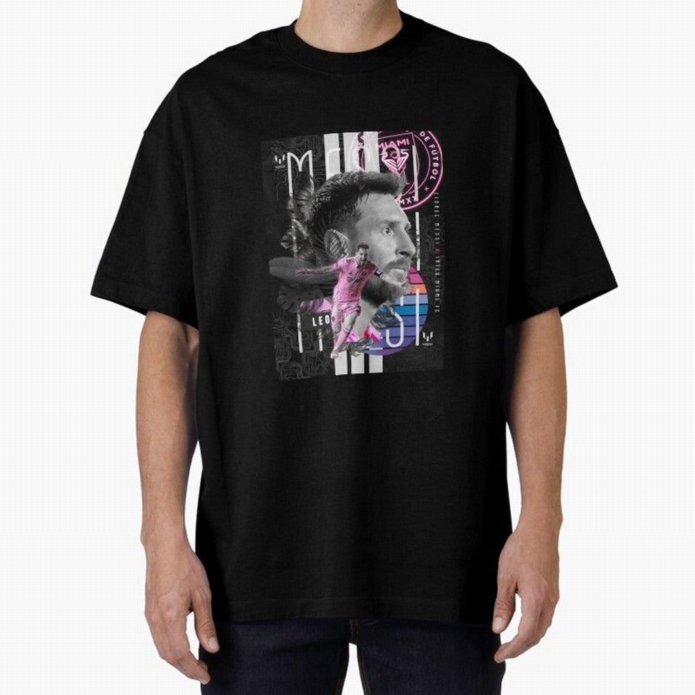 Inter Miami FC Messi Oversized T-Shirt Feel the Roar of the FIFA World Cup 2026 USA Canada Mexico Journey through Cristiano Ronaldo, Haaland and CR7 Highlights, Netherlands Pride, Champion Mindset, Group Stage Buzz, Knockout Tension and Passionate
