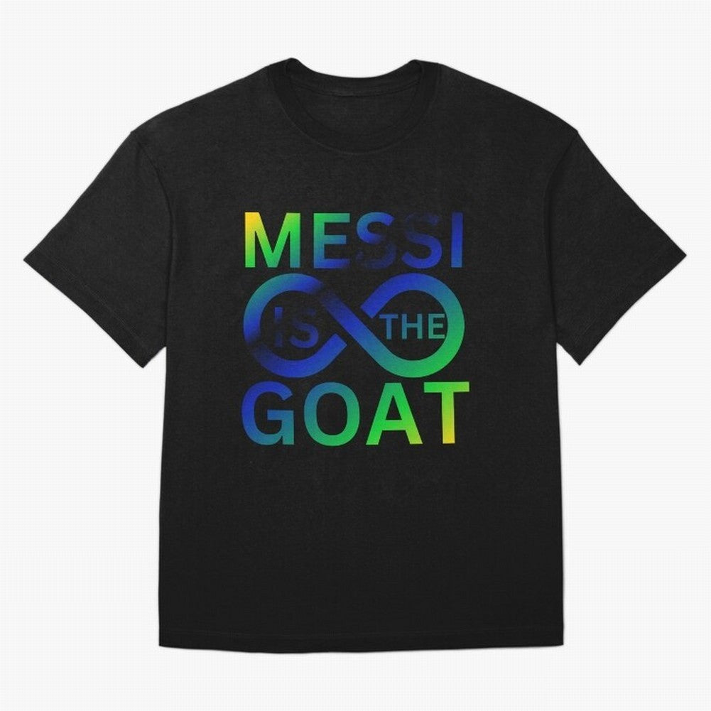 Messi is the GOAT Oversized T-Shirt Show Your Stadium Side during FIFA World Cup 2026 for Fans of Haaland and Argentina and Brazil, Bringing Worldwide Fan Energy, Dramatic Goals, Stadium Lights and Championship Celebrations; Ideal for Passionate