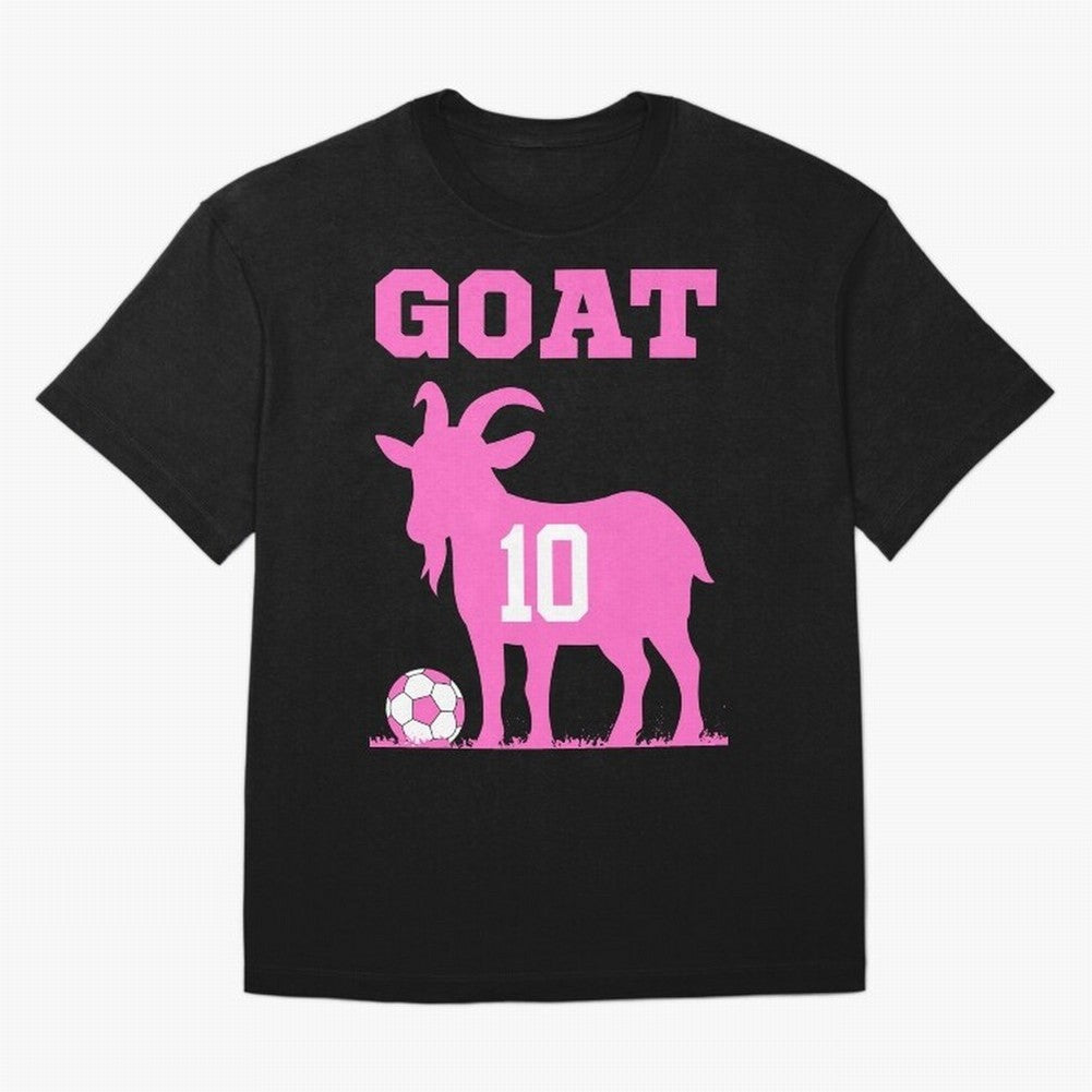 The Goat 10 Miami Champions Classic T-Shirt Step into Match Day Hype around FIFA World Cup 2026 USA Canada Mexico, Messi, France, Champion Mindset, Group Stage Buzz, Knockout Tension and Passionate Fan Culture; Ideal for Passionate Fans Who Love