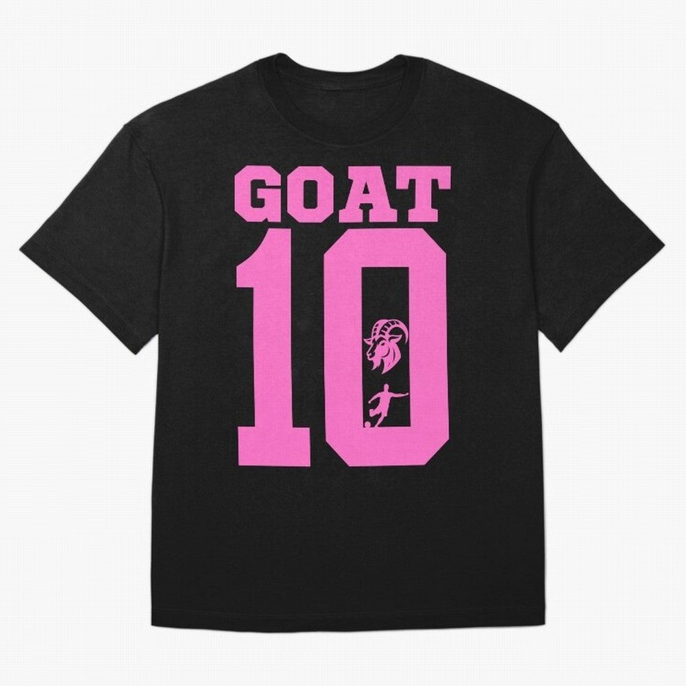 Miami Champions The Goat 10 Oversized T-Shirt Refresh FIFA World Cup 2026 USA Canada Mexico for Fans of Cristiano Ronaldo and France, Bringing Worldwide Fan Energy, Dramatic Goals, Stadium Lights and Championship Celebrations; Made for Collectors