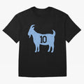 Goat 10 Argentina Essential T-Shirt Celebrate Unforgettable Nights in Global Football Passion for FIFA World Cup 2026 USA Canada Mexico, Celebrating Messi, CR7 and Mbappe, England and Germany, Championship Spirit, Famous Goals, Roaring Crowds and