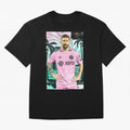 Messi Intermiami FC Classic T-Shirt Keep the Match Day Mood of Global Football Passion for FIFA World Cup 2026 USA Canada Mexico, Capturing Messi, Neymar and Mbappe, France and Portugal, Championship Spirit, Famous Goals, Roaring Crowds and