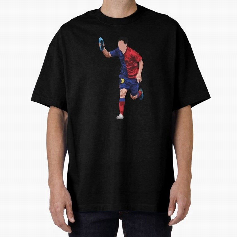 Messi Goal UCL Final 2009 Classic T-Shirt Bring Trophy Dreams to Global Football Passion for FIFA World Cup 2026 USA Canada Mexico, Filled with Mbappe and Neymar, Portugal, Stadium Memories, Football Loyalty, International Chants and Championship