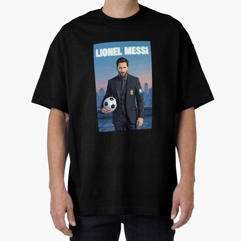 Lionel Messi Classic T-Shirt Mark Global Football Passion for FIFA World Cup 2026, Capturing Cristiano Ronaldo, England and Germany, Classic Soccer Heritage, Championship Pressure, Fan Loyalty and International Pride; Great for Supporters Who Love