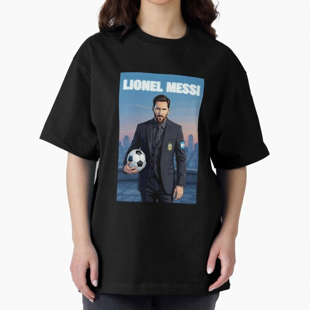 Lionel Messi Classic T-Shirt Mark Global Football Passion for FIFA World Cup 2026, Capturing Cristiano Ronaldo, England and Germany, Classic Soccer Heritage, Championship Pressure, Fan Loyalty and International Pride; Great for Supporters Who Love