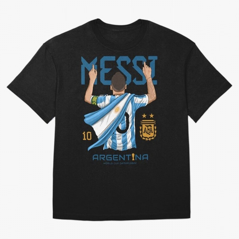 Argentina World Champs Messi Number Classic T-Shirt Represent FIFA World Cup 2026 Group Stage for Fans of Messi, CR7 and Mbappe and Spain, Bringing Tournament Hype, Historic Matchups, Family Viewing Parties and Global Sports Pride; Ideal for Fans
