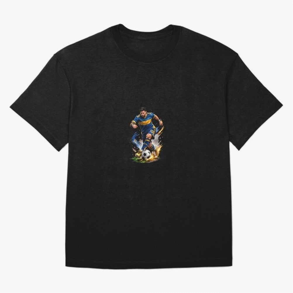 The Great Footballer Oversized T-Shirt Share the Excitement of FIFA World Cup 2026 for Fans of Messi, CR7 and Mbappe and Argentina, Bringing Supporter Pride, Iconic Celebrations, Legendary Names and Global Match Day Energy; Created for Match Day