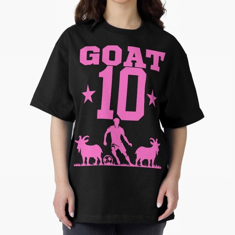 The Goat 10 Miami Champion Classic T-Shirt Fuel Global Football Passion for FIFA World Cup 2026, Centered on Haaland, England, France and Netherlands, Tournament Hype, Historic Matchups, Family Viewing Parties and Global Sports Pride; Great for