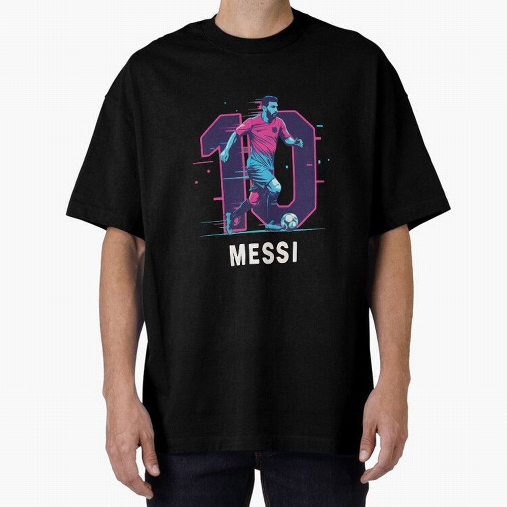 Messi 10 GOAT Oversized T-Shirt Relive Legendary Nights from FIFA World Cup 2026 Group Stage Made for Messi, Neymar and Mbappe, Argentina and Brazil Energy, Worldwide Fan Energy, Dramatic Goals, Stadium Lights and Championship Celebrations; Perfect