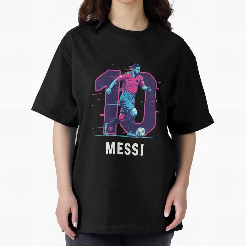 Messi 10 GOAT Oversized T-Shirt Relive Legendary Nights from FIFA World Cup 2026 Group Stage Made for Messi, Neymar and Mbappe, Argentina and Brazil Energy, Worldwide Fan Energy, Dramatic Goals, Stadium Lights and Championship Celebrations; Perfect