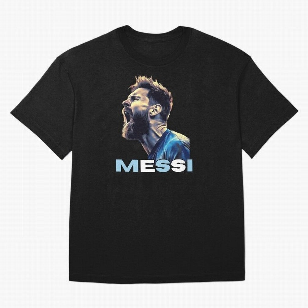 Lionel Messi Classic T-Shirt Celebrate the Biggest Stage of FIFA World Cup 2026 Inspired by Messi, Argentina, France and Brazil Energy, Worldwide Fan Energy, Dramatic Goals, Stadium Lights and Championship Celebrations; Perfect for Supporters Who
