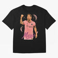 Argentina World Champs Messi Number Oversized T-Shirt Bring a Vintage Feel to Global Football Passion for FIFA World Cup 2026, Centered on Messi, CR7 and Mbappe, Netherlands, Soccer Culture, Superstar Moments, National Team Dreams and Competitive
