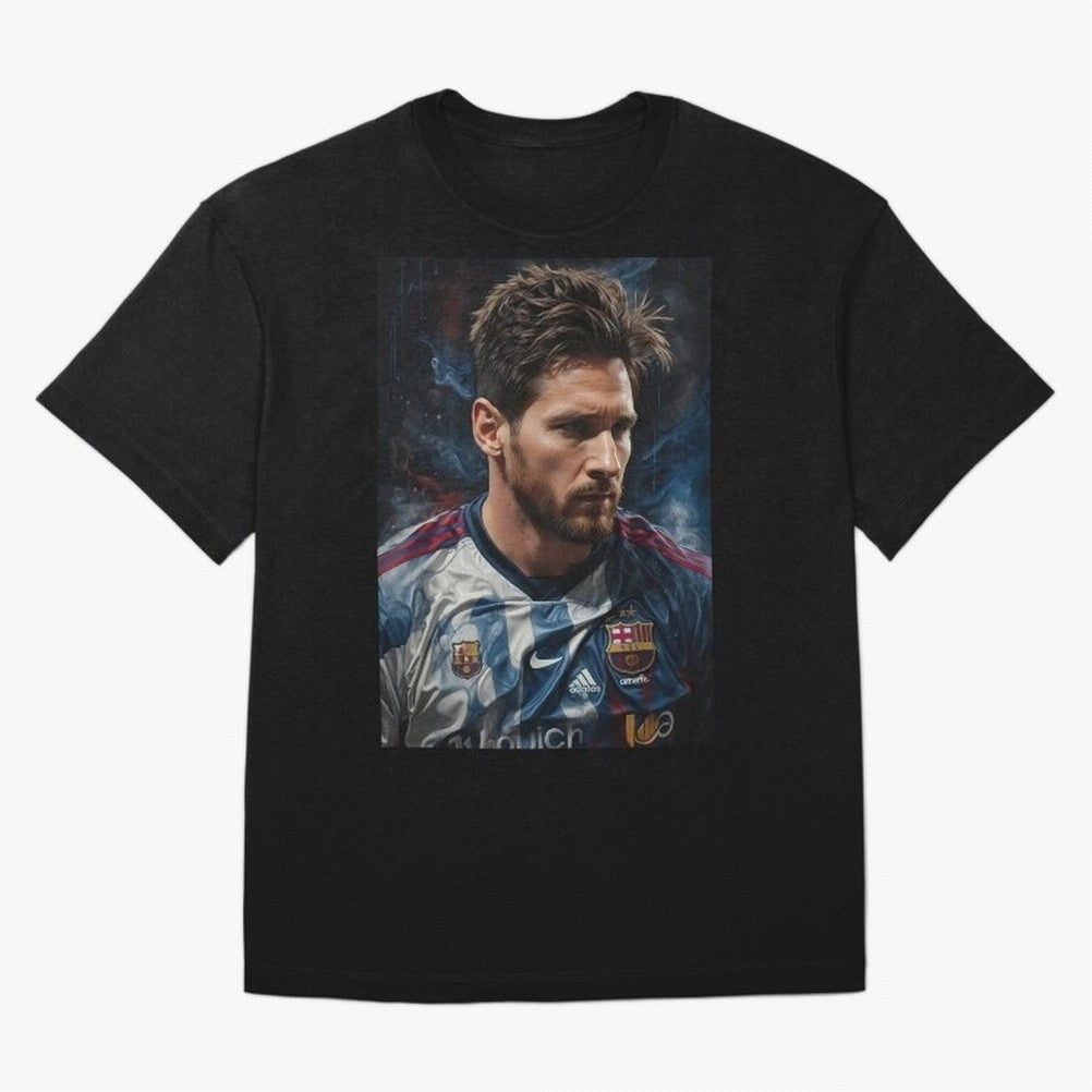 Argentina World Champs Messi Number Oversized T-Shirt Fuel Your Fan Pride for FIFA World Cup 2026 Spirit, Capturing France, Haaland and Mbappe, Football History, Final Match Energy, Crowd Noise and Once in a Lifetime Moments; Made for Collectors