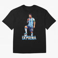 Argentina World Champs Messi Number Oversized T-Shirt Celebrate Every Goal in FIFA World Cup 2026 for Fans of CR7 and England, Bringing Stadium Chants, National Pride, Trophy Dreams and Unforgettable Football Memories; Great for Watch Parties,