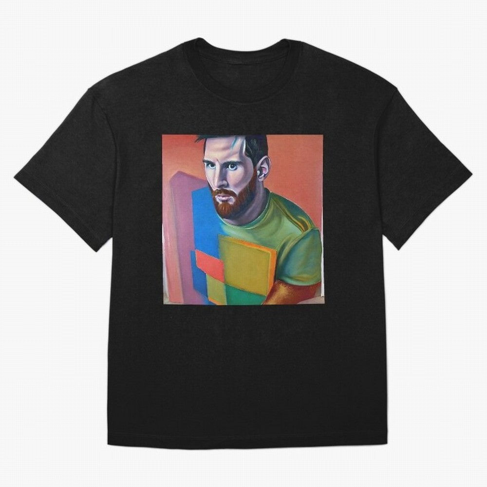 Lionel Oversized T-Shirt Show Championship Spirit for FIFA World Cup 2026 Group Stage Featuring Mbappe, France Energy, Worldwide Fan Energy, Dramatic Goals, Stadium Lights and Championship Celebrations; Ideal for Fans Who Follow Messi, Cristiano