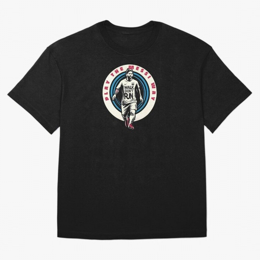 Play the Messi Way Classic T-Shirt Make Every Match About Match Day Hype around FIFA World Cup 2026 Group Stage, Cristiano Ronaldo, Brazil, Portugal and Argentina, Tournament Hype, Historic Matchups, Family Viewing Parties and Global Sports Pride;
