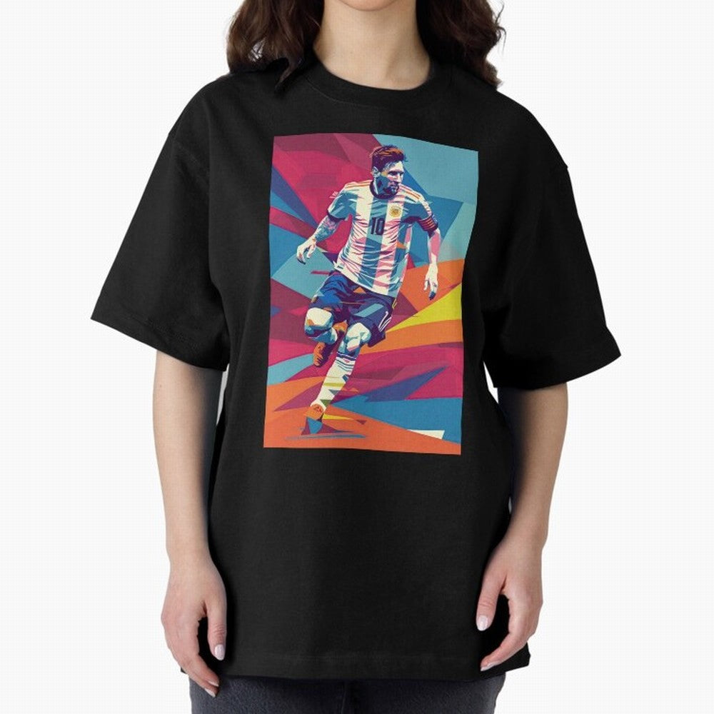 Messi in action Graphic poster design Classic T-Shirt Stand with FIFA World Cup 2026 Group Stage Spirit, with Germany, Neymar, Classic Soccer Heritage, Championship Pressure, Fan Loyalty and International Pride; Built for Supporters Chasing Trophy