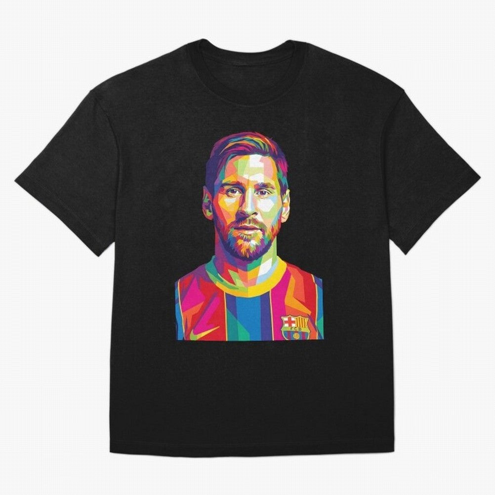 Messi wpap pop art Classic T-Shirt Keep the Match Day Mood of FIFA World Cup 2026 Group Stage for Fans of Haaland and Portugal, Spain and Germany, Bringing Football Festival Excitement, Trophy Ambitions, Country Rivalries and Star Player Buzz;