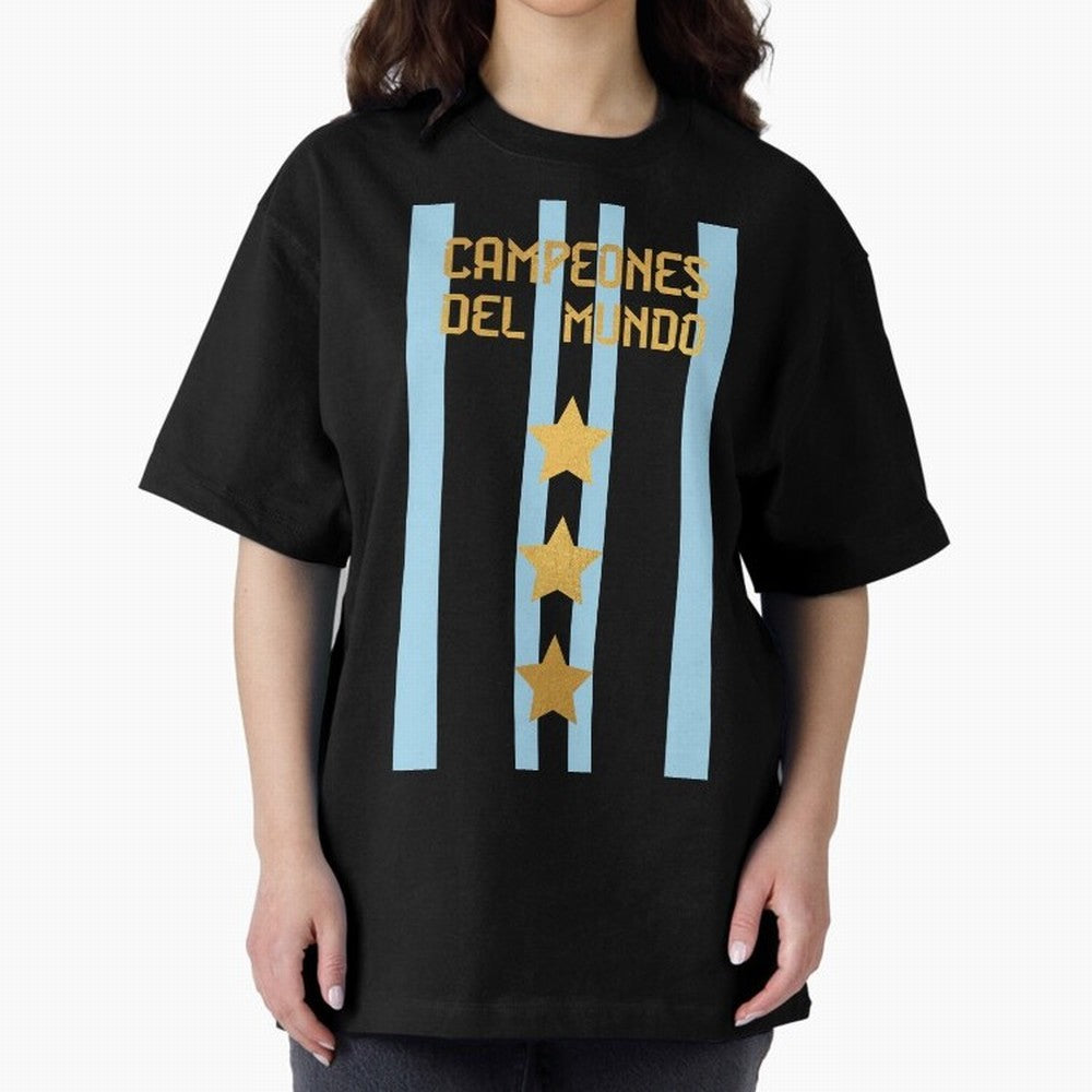 Argentina Jersey 3 Stars World Champions Classic T-Shirt Build Global Football Passion for FIFA World Cup 2026 USA Canada Mexico, Inspired by Cristiano Ronaldo, Haaland and CR7, Brazil, Portugal and Argentina, Tournament Hype, Historic Matchups,