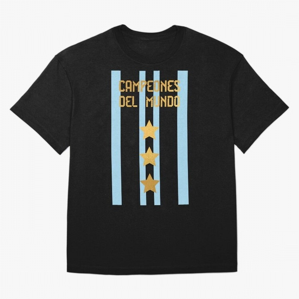 Argentina Jersey 3 Stars World Champions Classic T-Shirt Build Global Football Passion for FIFA World Cup 2026 USA Canada Mexico, Inspired by Cristiano Ronaldo, Haaland and CR7, Brazil, Portugal and Argentina, Tournament Hype, Historic Matchups,
