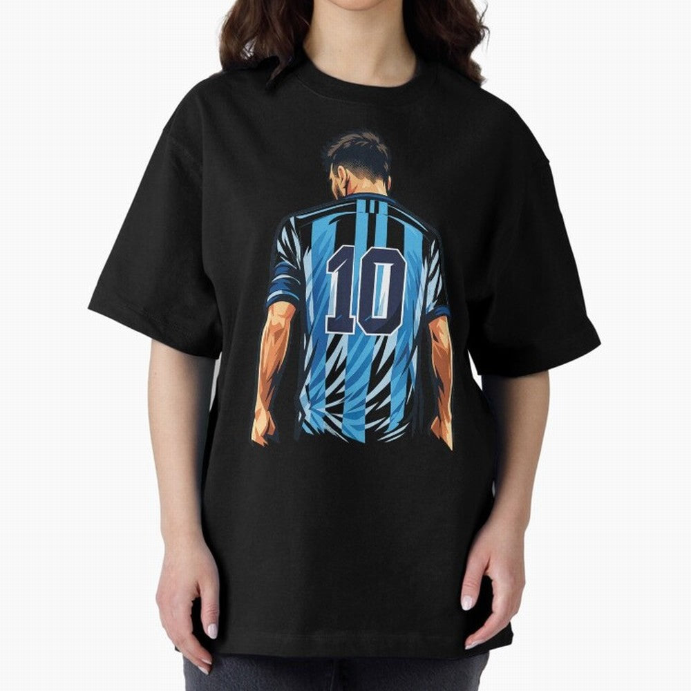 Messi 10 legend Oversized T-Shirt Join Global Football Passion for FIFA World Cup 2026 USA Canada Mexico, Featuring Messi, Germany, Game Day Rituals, Football Legends, Country Pride and the Road to the Final; Built for Supporters Chasing Trophy