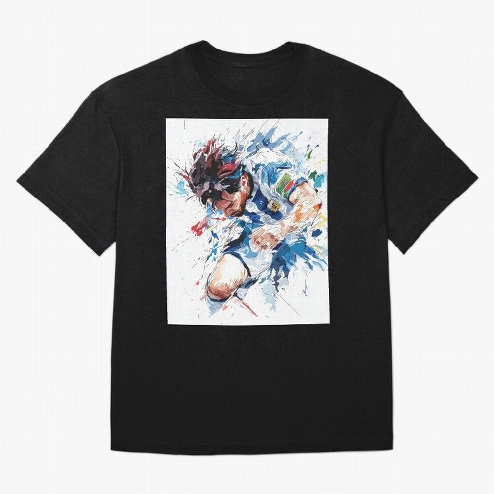 Vibrant Lionel Messi Art - World Cup Champion in Action Classic T-Shirt Celebrate Football Dreams Across FIFA World Cup 2026 USA Canada Mexico for Fans of Messi, CR7 and Mbappe and Portugal, Bringing Fan Favorite Moments, National Team Passion, Big