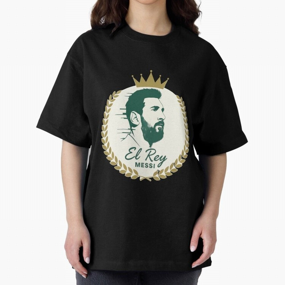 Messi 10, the best of all Oversized T-Shirt Follow the FIFA World Cup 2026 Journey through Neymar, Haaland and Cristiano Ronaldo Highlights, England, France and Netherlands Pride, Stadium Memories, Football Loyalty, International Chants and