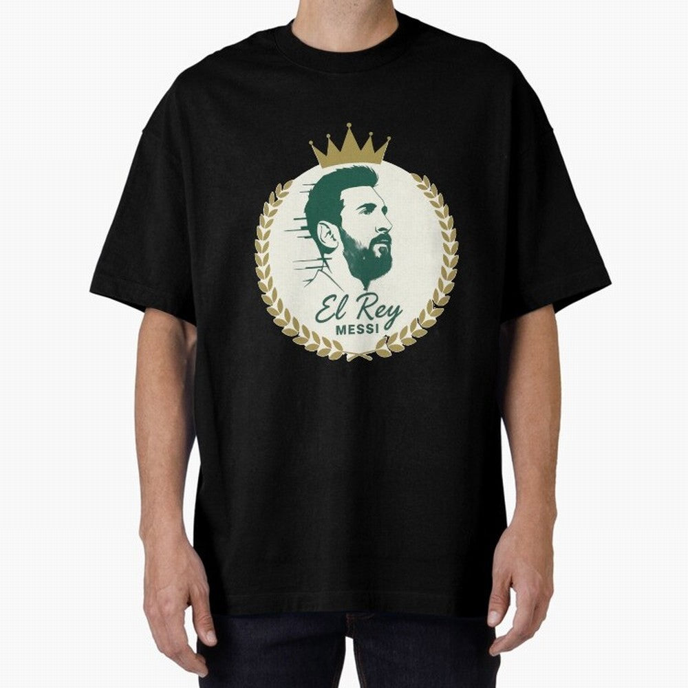 Messi 10, the best of all Oversized T-Shirt Follow the FIFA World Cup 2026 Journey through Neymar, Haaland and Cristiano Ronaldo Highlights, England, France and Netherlands Pride, Stadium Memories, Football Loyalty, International Chants and